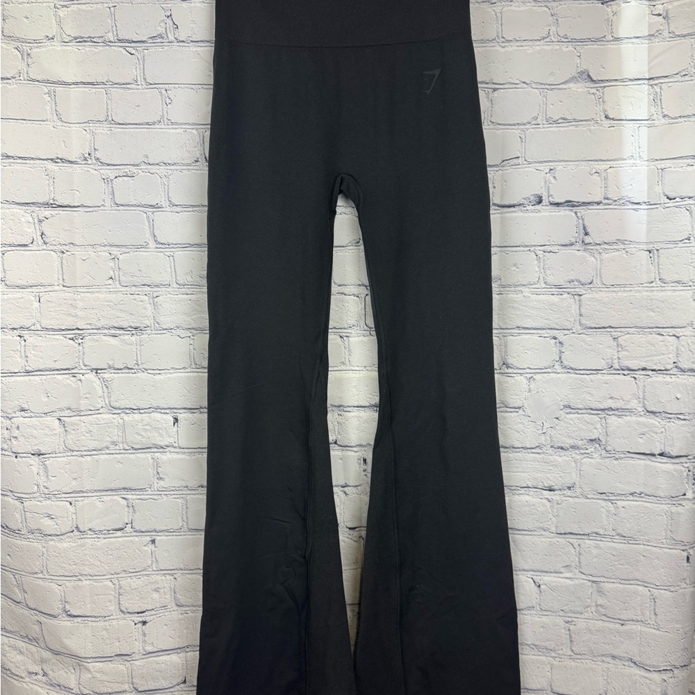 Gymshark Elevate Black Flared Leggings